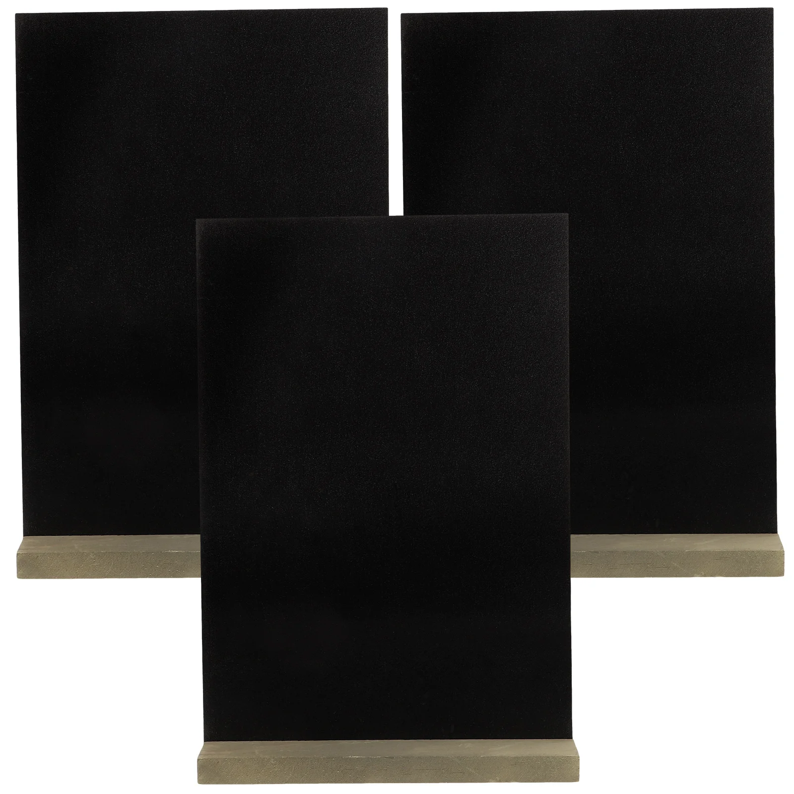 

3 Pcs Mini Blackboard Chalkboard Signs for Food Small Message Letter Double Sided