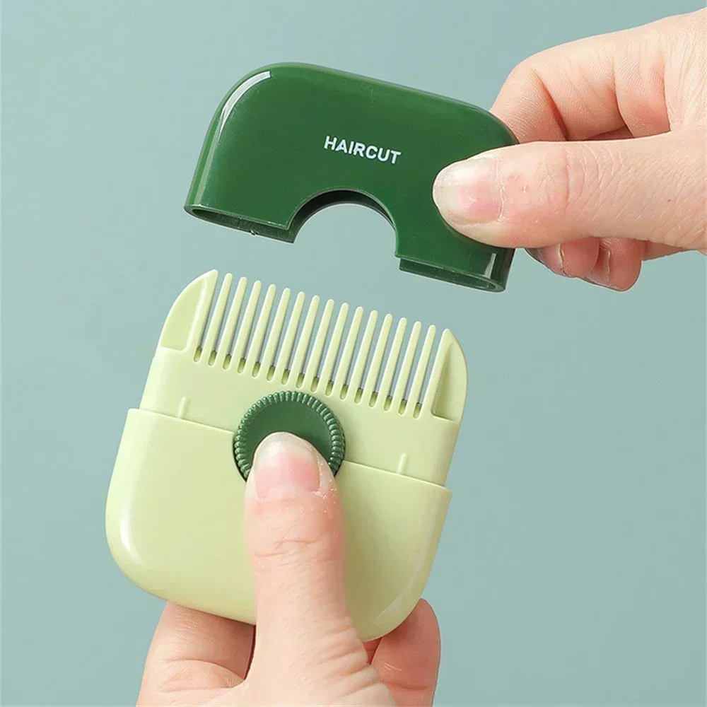 Baby Hair Clipper Hair Trimmer 2 In 1 Manual Portable Children's Comb Trim Bangs Broken Hair