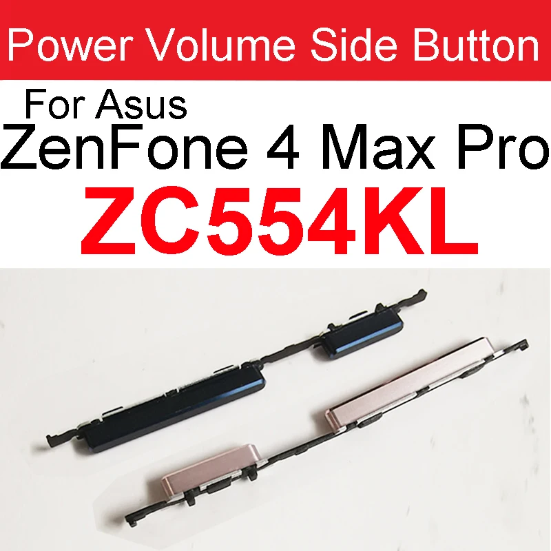 Power Volume Side Button For Asus Zenfone 2 Laser 5.5 ZE550KL