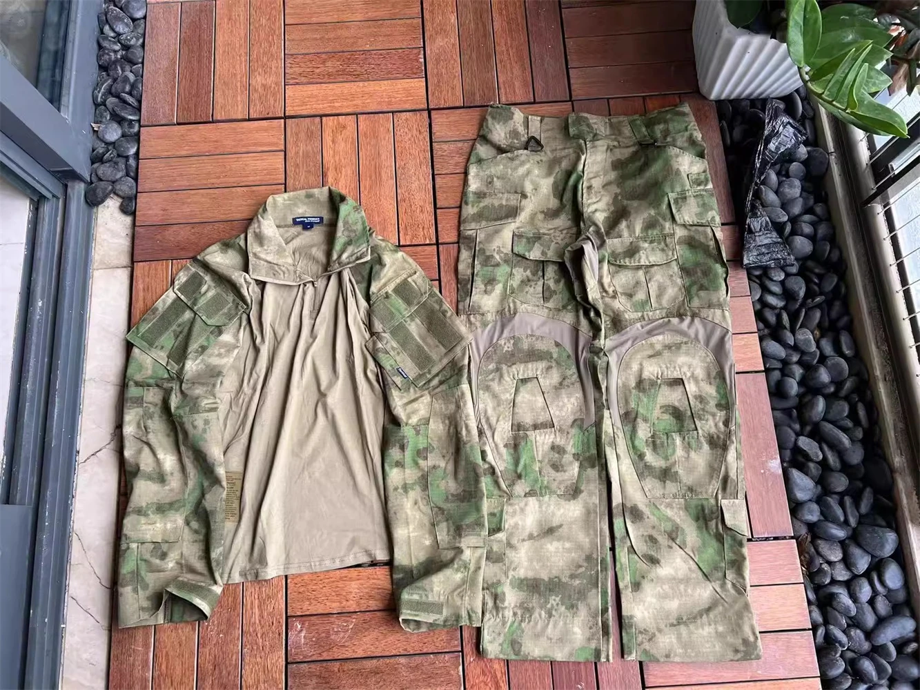 Tactical Tom A-TACS FG Green Ruins GEN3 G3 outdoor Frog Skin Combat training wear-resistant Robe comfortable Long sleeved+pants tactical suit,tactical shirt,combat uniform