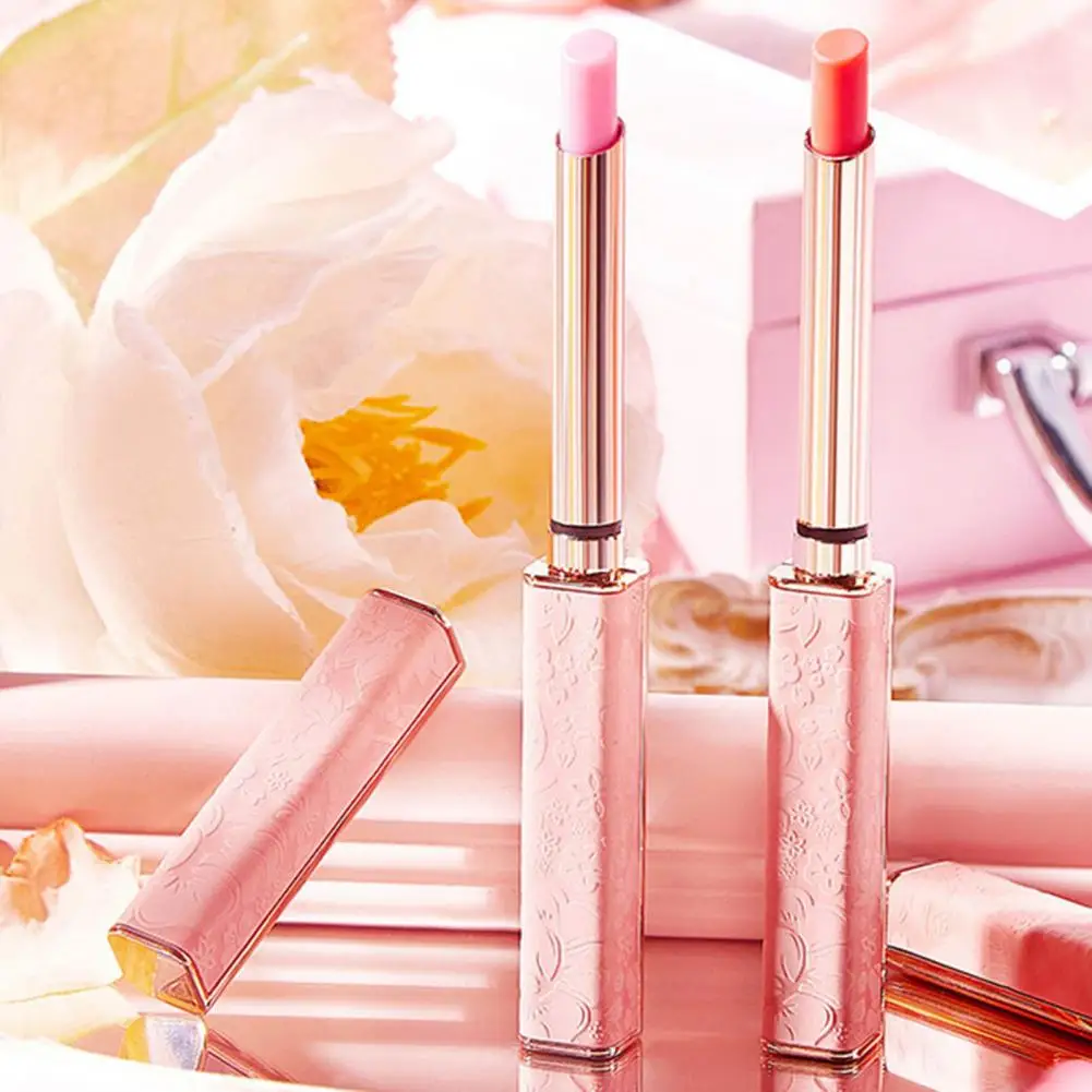 

Lightening Lip Balm Ultralight Natural Safe Ingredients Warm Color Changing Beauty Lipstick Lip Gloss Smudge-resistant