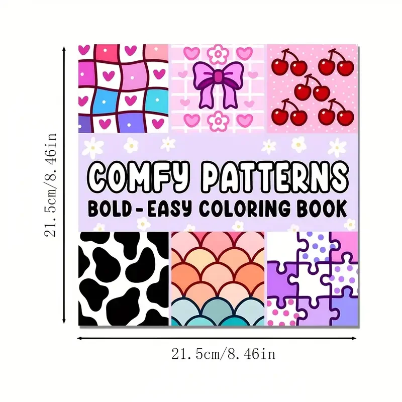 Hand-painted Essential Comfortable Pattern Coloring Book--Art, Painting, and Improving Understanding Suitable for Drawing 3