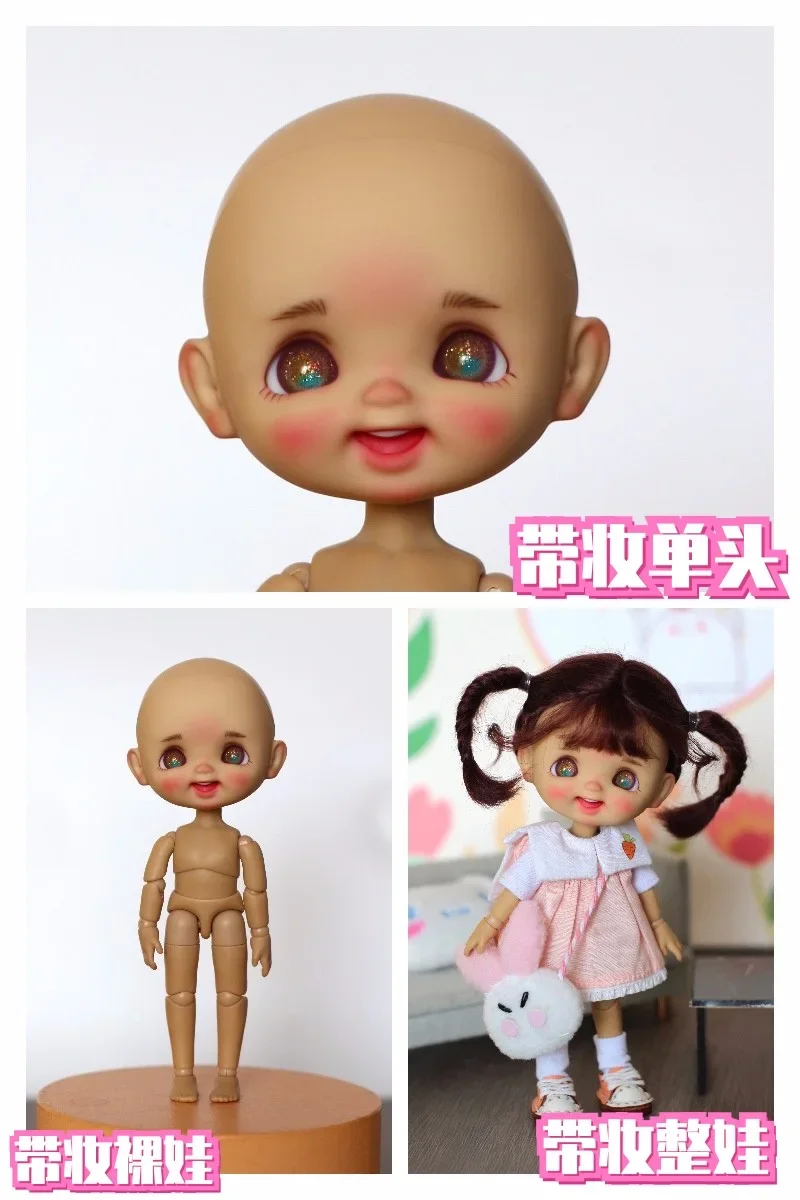 Stodoll OB11 DOLL 1/12 Dark Includes Doll Head and Wig, Clothes, Shoes and Body Bjd Doll Full Set Bjd  Full Set 6