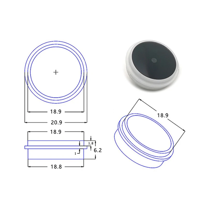 GM861S UART/USB Interface 1D/2D Bar Code Module White Green LED Scan Code Module Two-Dimensional Code Scanning Module 6