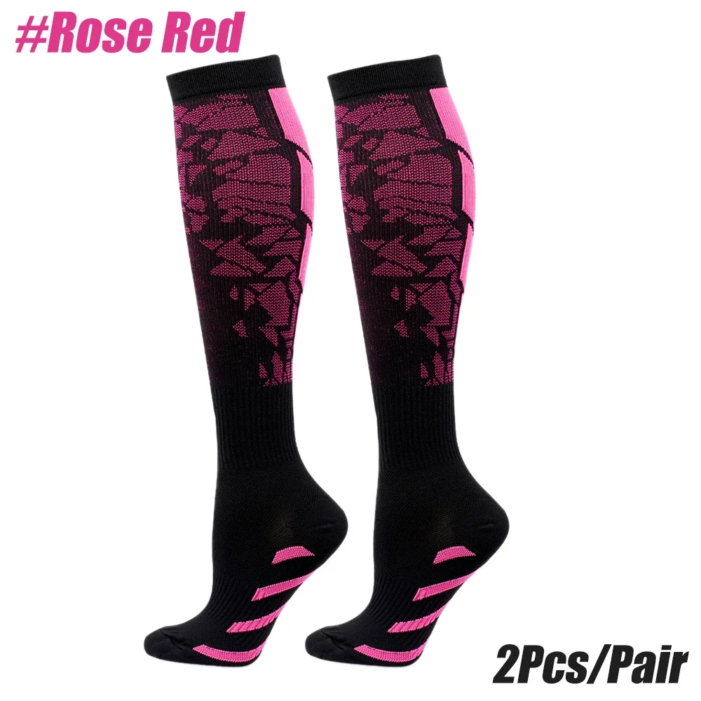 High-Performance Compression Sports Socks - Unisex Activewear for Enhanced Circulation and Endurance