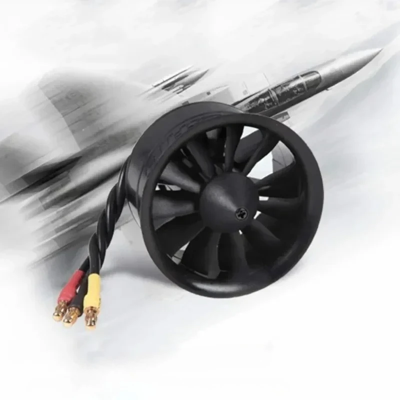 FMS 50mm Impeller EDF 2627 5400KV 3S 4500KV 4S Bürstenloser Motor für RC-Flugzeug Impellerflugzeug DIY-Teile