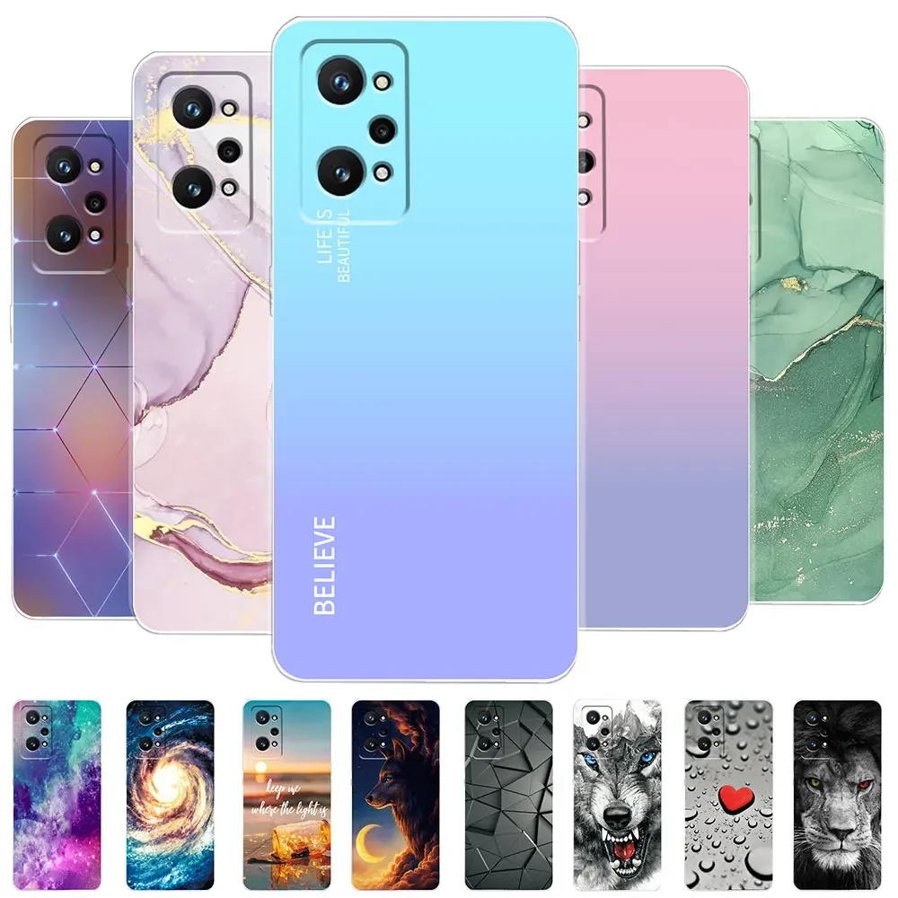 DOINK Cover Custodia per Realme GT Neo2 / GT2 / Neo3T / Neo3T Dragon