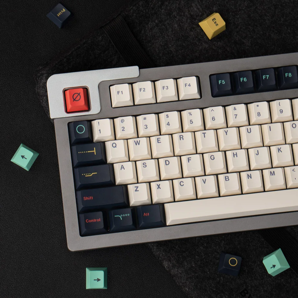 139 Chaves, Cherry Keycap, DYE-SUB, Inglês, Personalidade