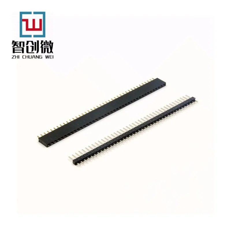 

1*40P 1*40P Однорядный Женский комплект 5 черный контактный разъем 5