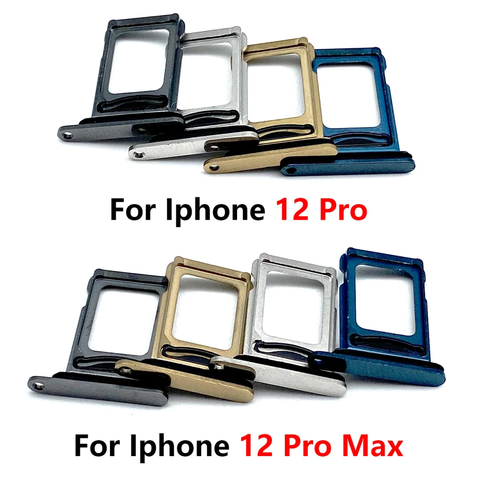 Plateau Lecteur Carte SIM Double Pour IPhone 12 / IPhone 12 Pro - Pièce Originale Apple