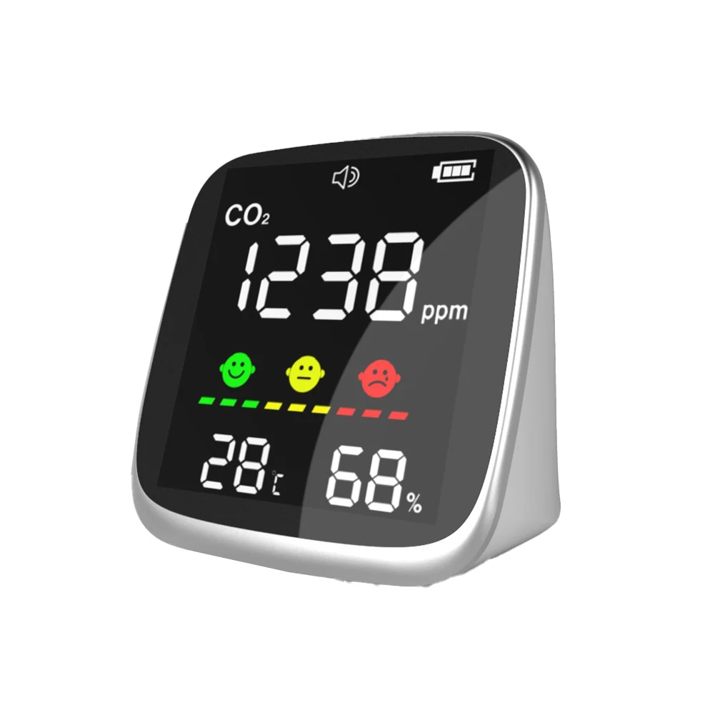 

Stay Informed with CO2 Detector Air Quality Monitor Accurate Measurement of CO2 Levels Protecting Your Health and Wellbeing