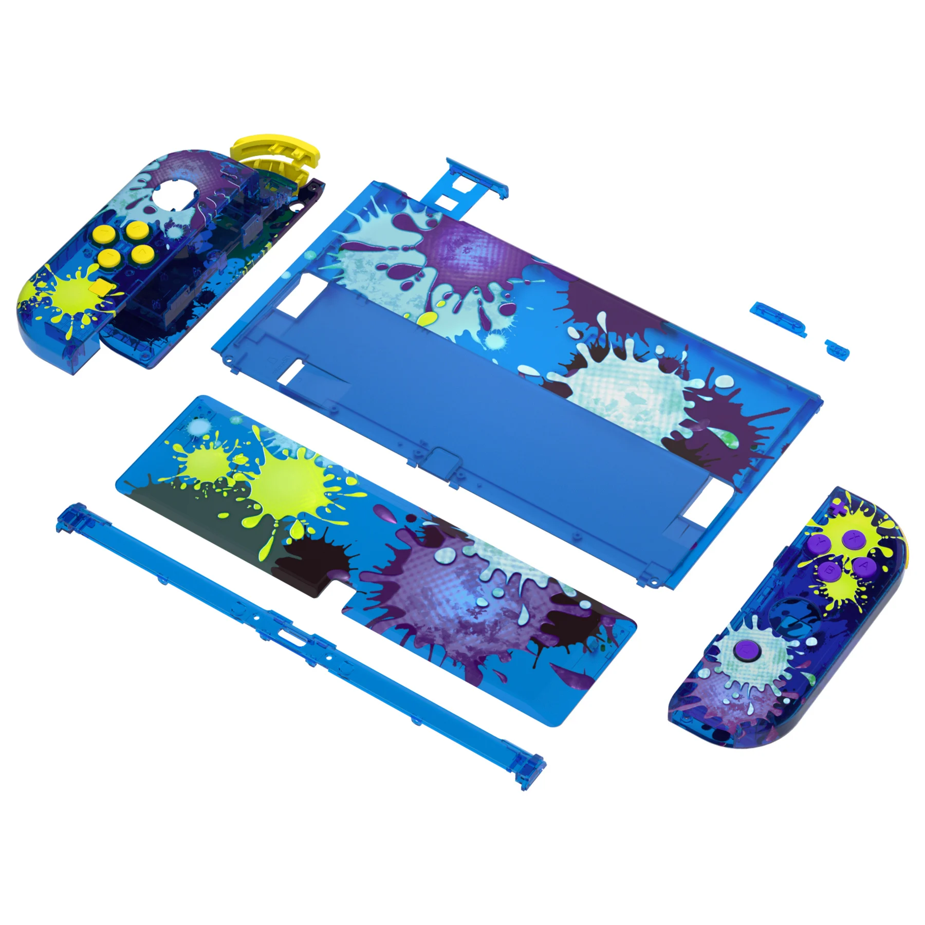 Extremate splattering pintura conjunto completo escudo, substituição