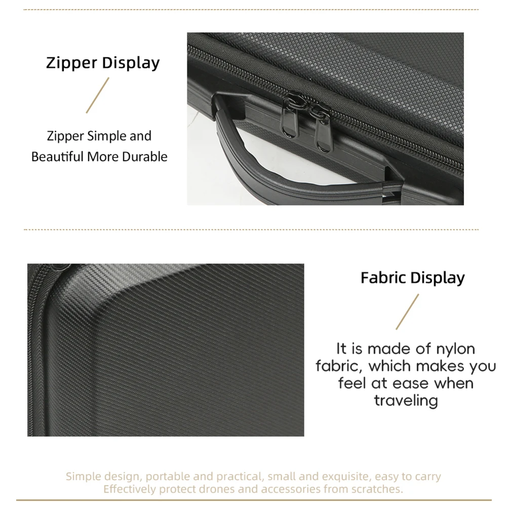 DJI Avata 360 및 RC2용 조절 가능한 스트랩 방수 운반 케이스는 장비를 비와 물튀김으로부터 보호합니다.