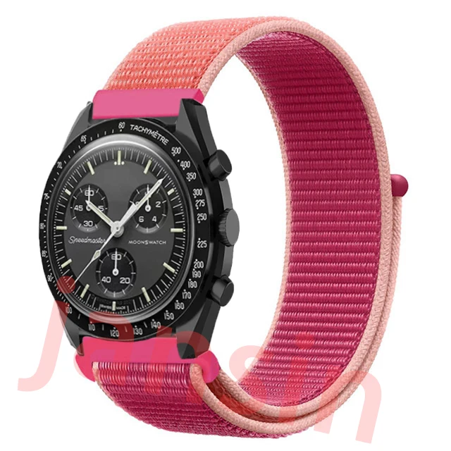 Colorful Nylon Loop Sport Wristband Bracelet
