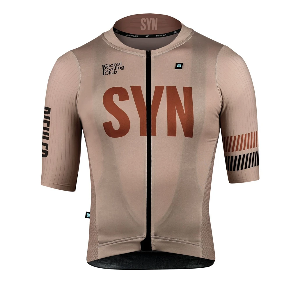 Aviation material men's short-sleeved cycling jersey tops quick-drying breathable competition cycling jersey close fitting 4