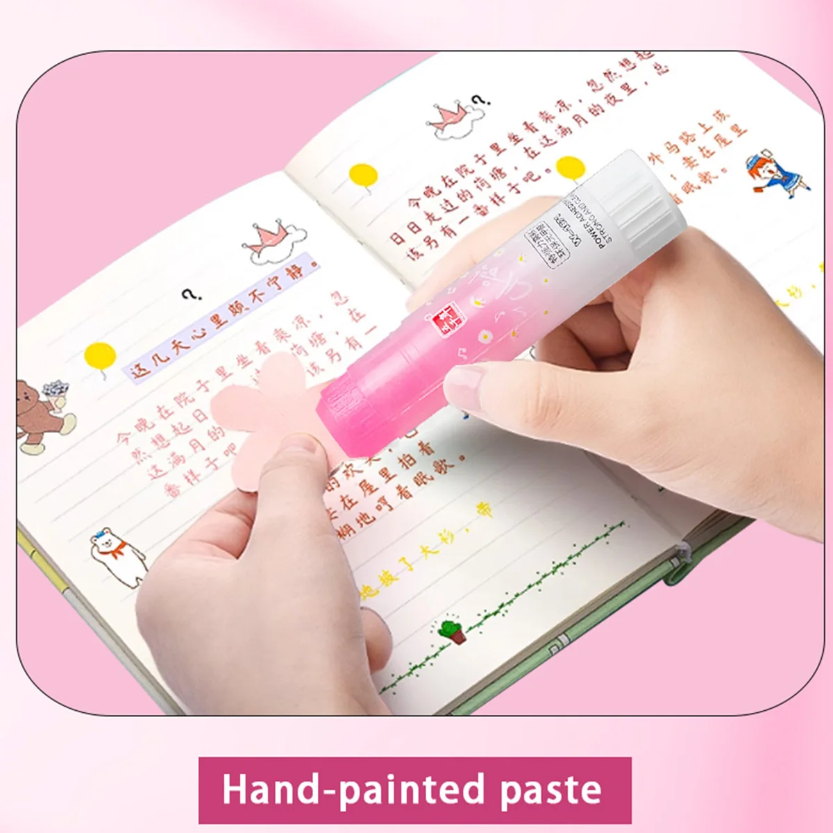 15g WQN Jelly Color Solid Glue Stick School Office Supply ACR Adhesive Child Student Bonding Paper Crafts Tool Stationery Gift 5