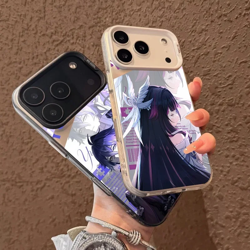 Genshin Impact Flins Columbina Themed Phone Case