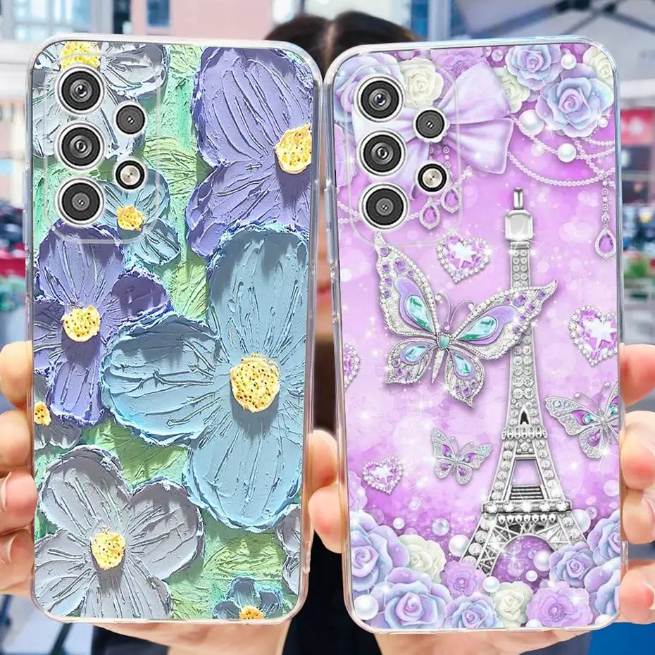 Per Samsung A23 Sm-A235F Custodia Per Telefono Custodia Morbida In Silicone Tpu Per Samsung Galaxy A13 A23 A32 4G