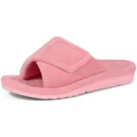Asgard Winter Fluffy Orthopedic Slippers Open Toe Memory Foam Slippers Indoor Outdoor Adjustable Straps Warm Cozy Anti-slip Shoe 1