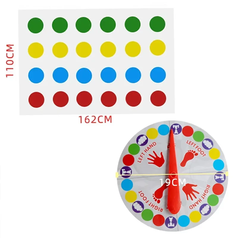 Twist Game Funny Kids Family Body Twisting Move Mat Board Game Party Fun Board Games Party Family Indoor Outdoor Fun Board Games