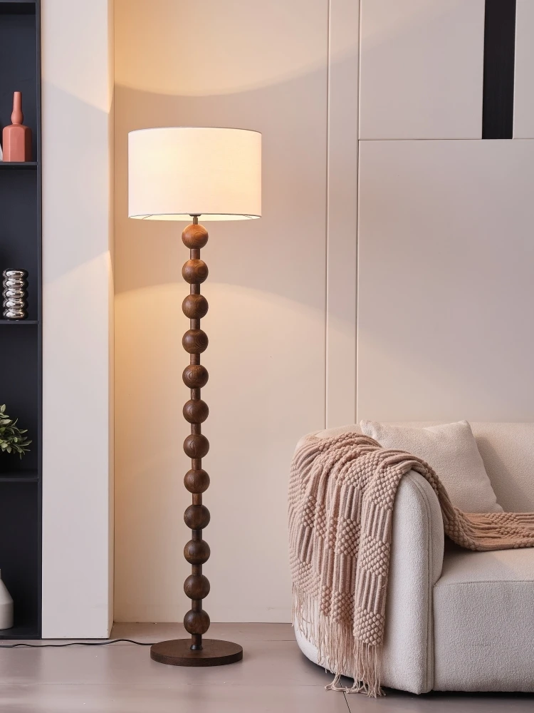 

Напольная Лампа во французском стиле средней древности, тихая лампа для гостиной в американском ретро стиле, цельная деревянная спальня в китайском стиле