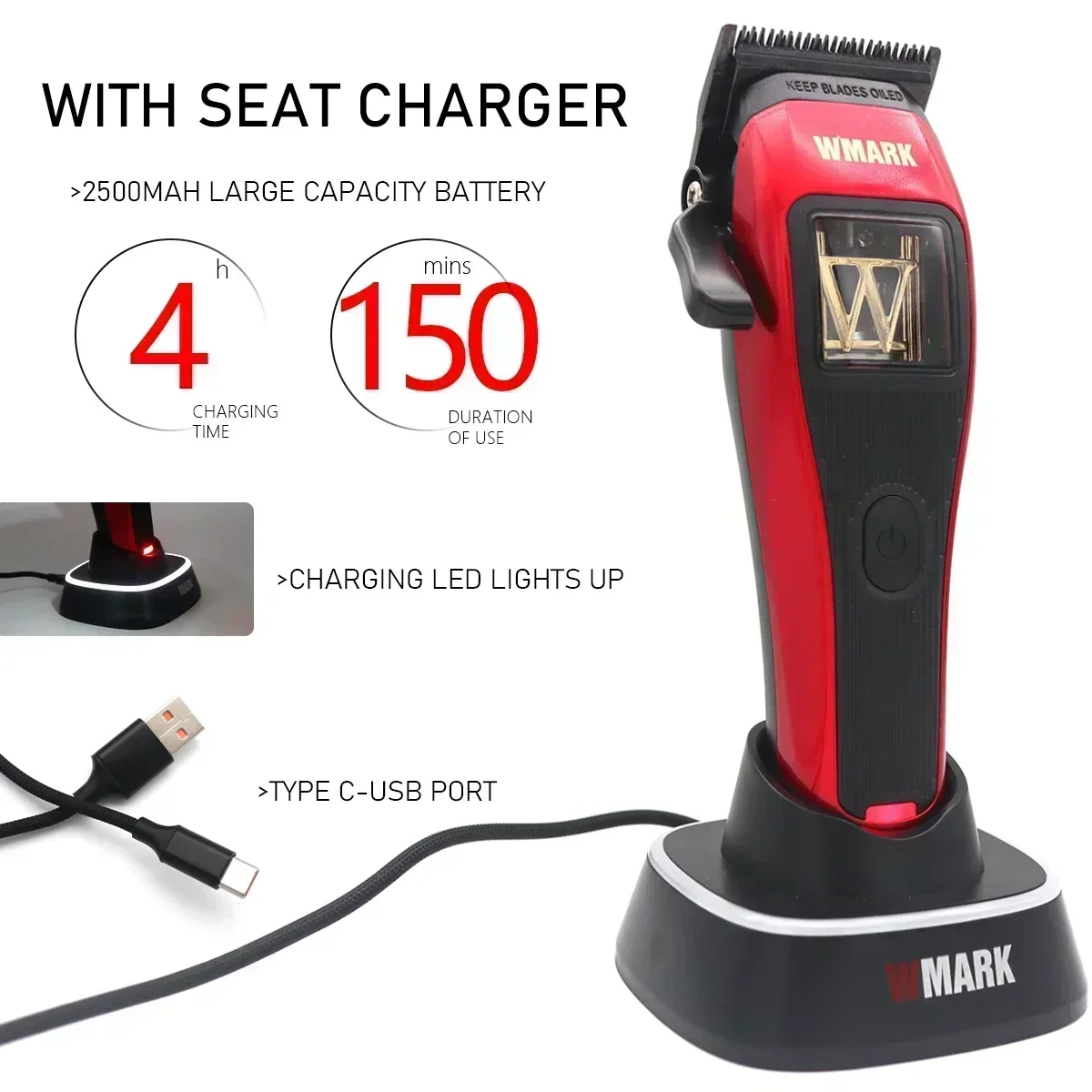 Wmark-男性用プロバリカンキット、磁気ベクトルモーター、ベース