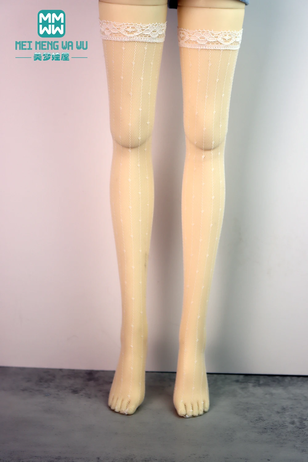 Passend für 28–60 cm große 1/3 1/4 1/6 Bipolar DD SD MYOU YOSD DDL Puppen, Zubehör, lose Socken, lange Beine, Netzstrümpfe, Mädchen-Geschenk – Detail 29