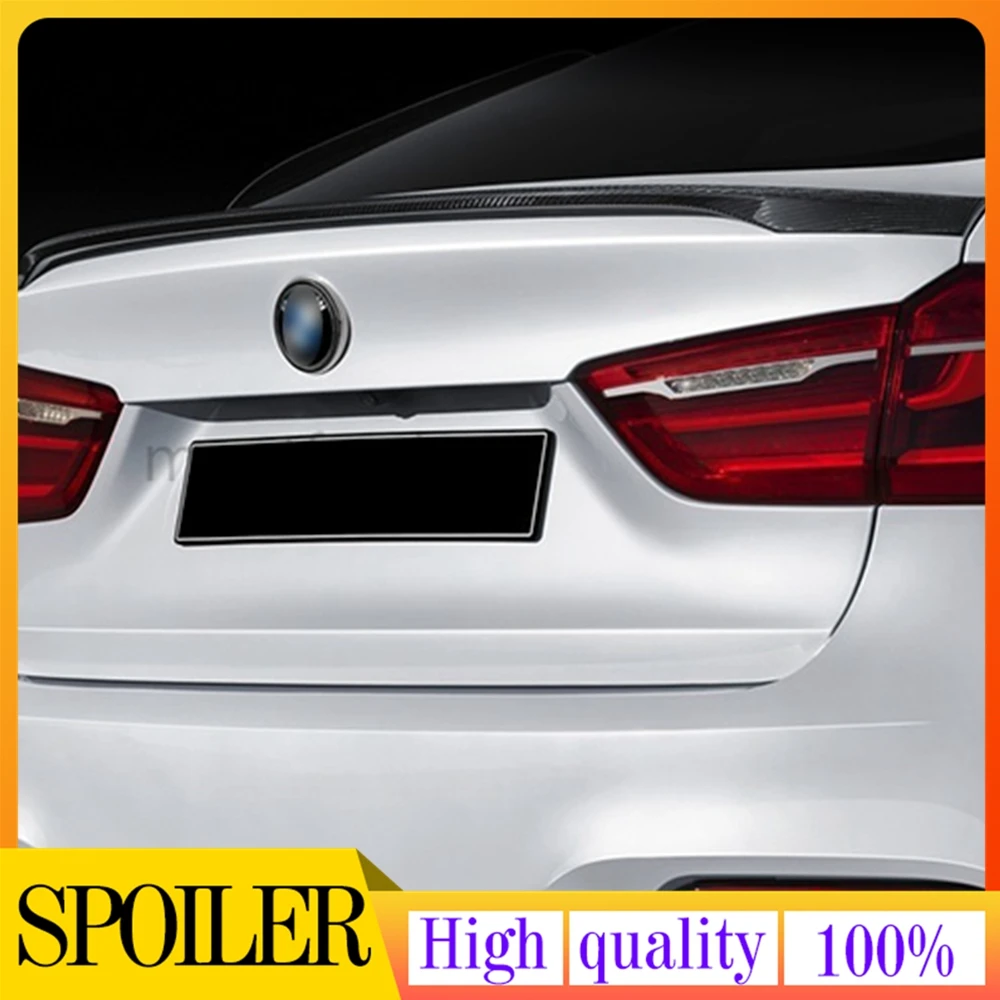 

Высококачественный задний спойлер из углеродного волокна для BMW X6 X Series X6 F16 2014 2015 2016 2017