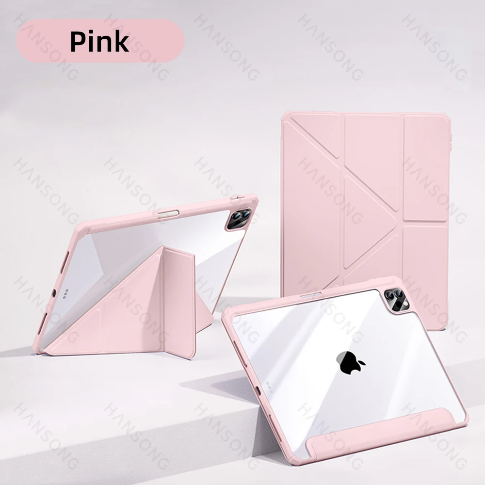 Enhanced Protective Transparent Tablet Case