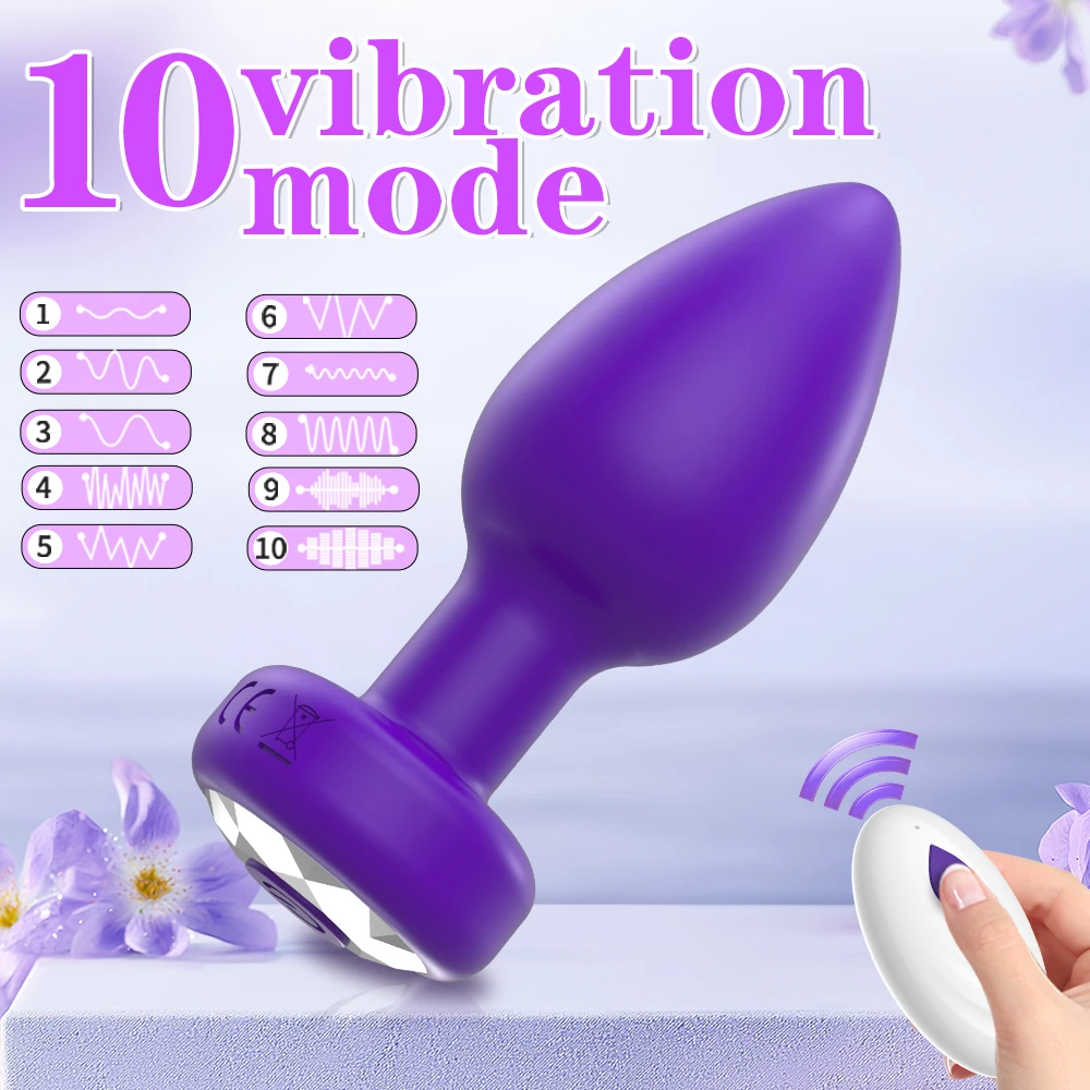 Kabelloser Analdilatator Mit Vibrationsfunktion Für Damen_voghion.com