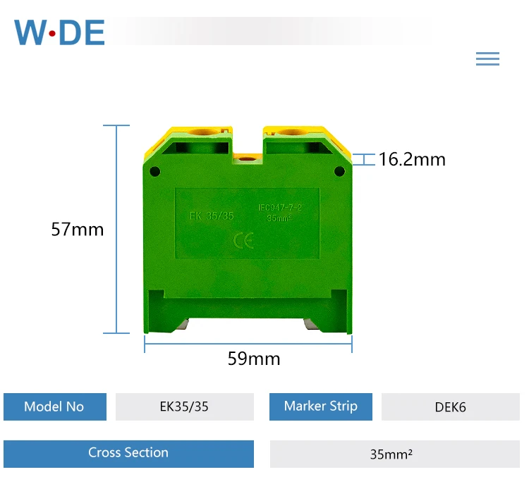 pe dos pces conecta blocos terminais do