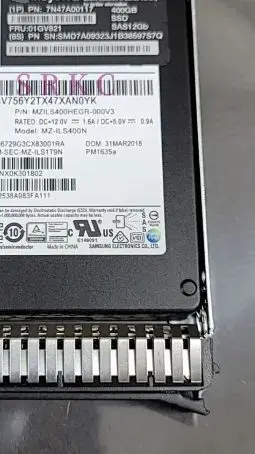 For 7N47A00117 01GV821 400G 12G SAS SSD 2 5 Solid State Drive