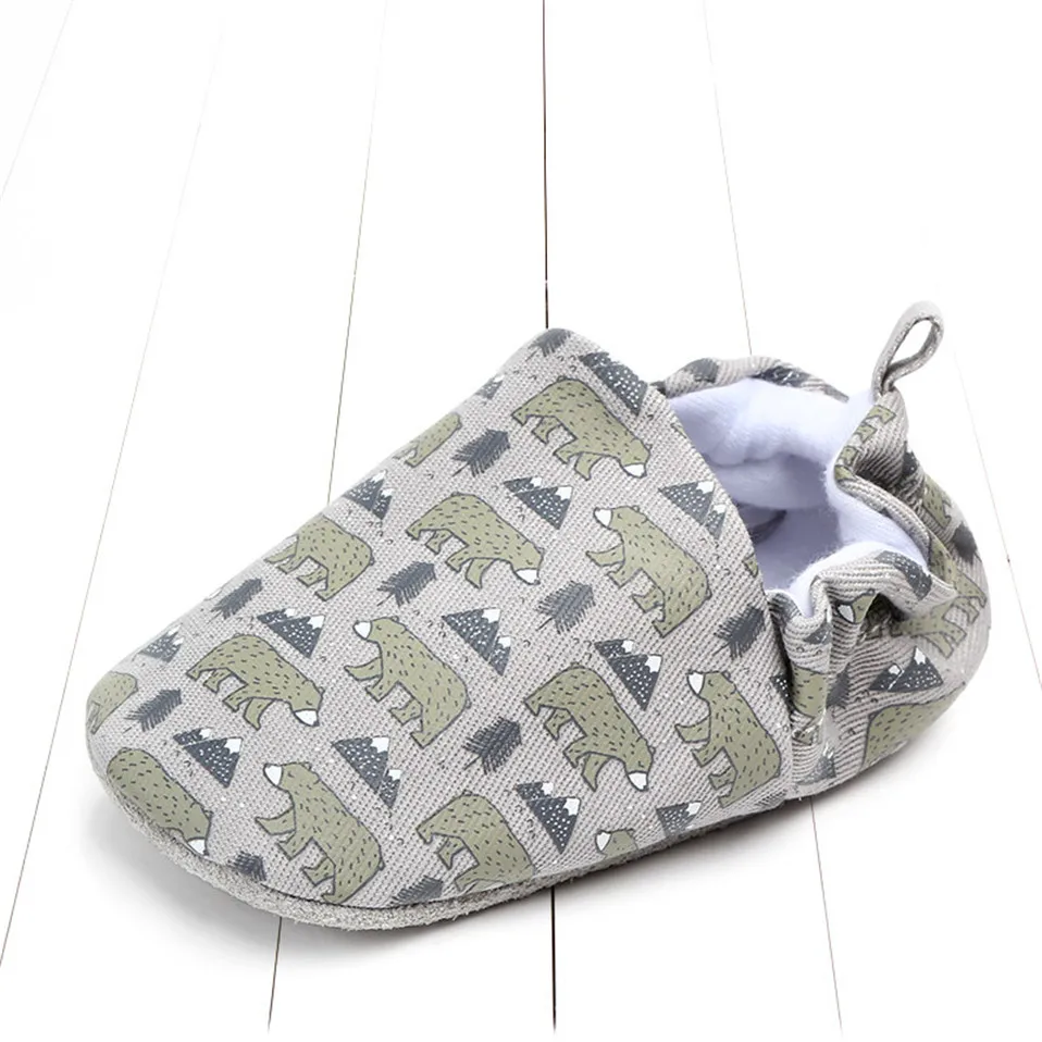 Cute Animal Baby Shoes Newborn Toddler Skin-friendly Anti-slip Soft Sole Baby Shoes Girls Babys First Pair of Walking Shoes 4