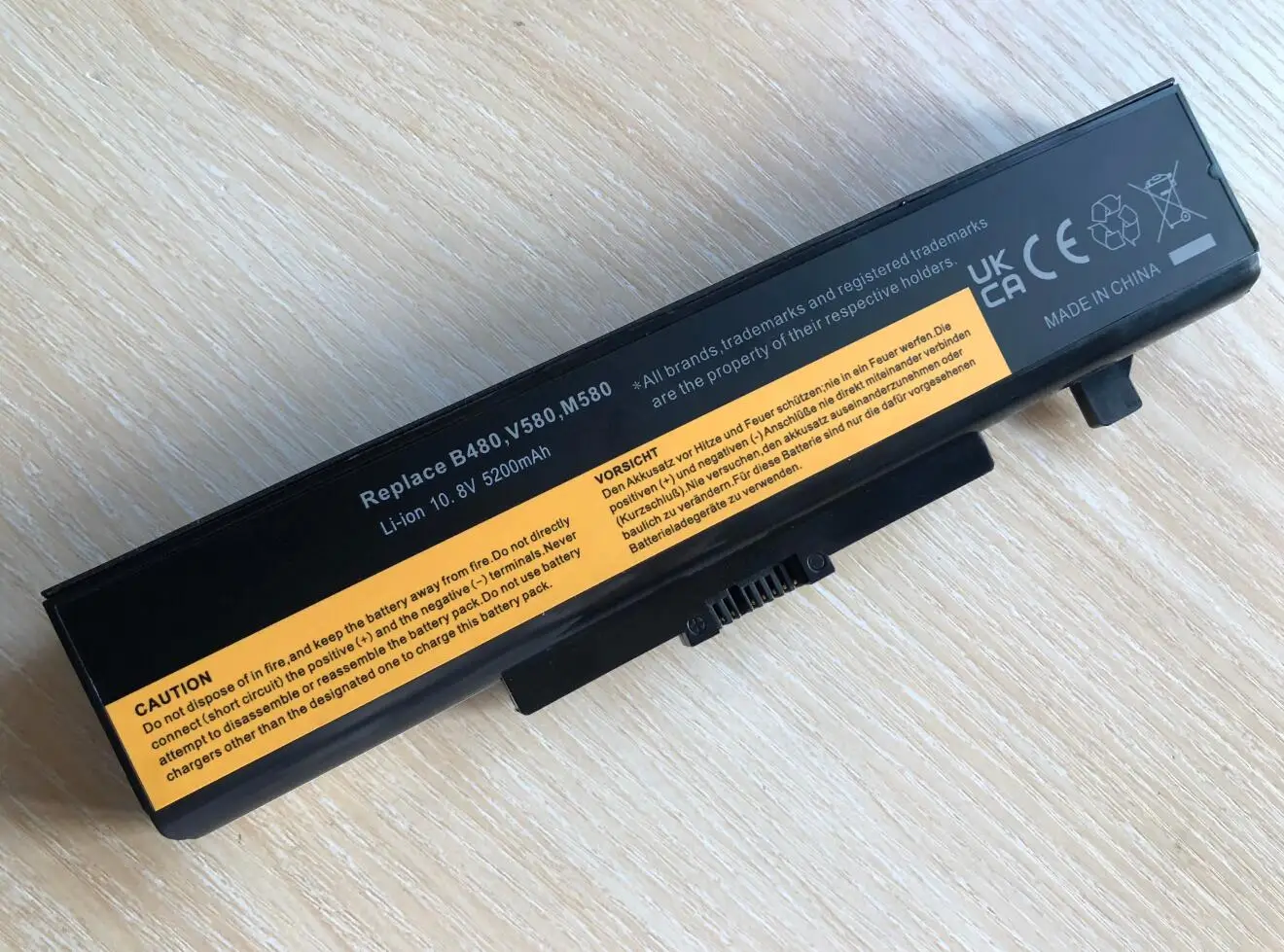 Bateria do Portátil para Lenovo B480 B485 B490 B580 B585 B590 B4400 B5400 V480 V480c V480s V490u V580 V580c - Imagem 4