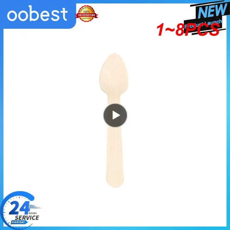 

1-8 шт., деревянные мини-ложки