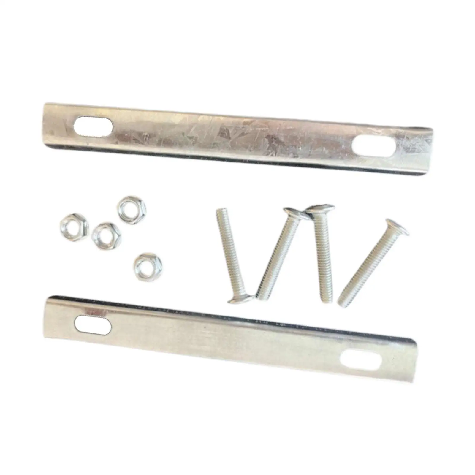 Iron Bike Rear Basket Fixing Kits Multipurpose Easy to Install Sturdy Fixed Gaskets Fixing Screws for Mountain Bike Road Bike