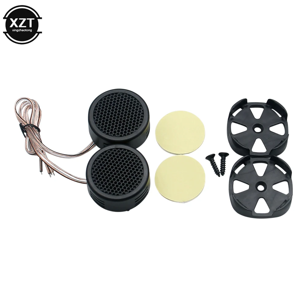 Dome Tweeter Speakers 1pair Mini 2x 500W Universal High Efficiency Super Power Audio Sound Klaxon Tone For Car