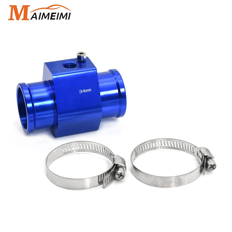 Car Water Temp Gauge Radiator Temperature Sensor 1Pc 40mm 38mm 36mm 34mm 32mm 30mm 28mm Hose Adapter temperature sensor