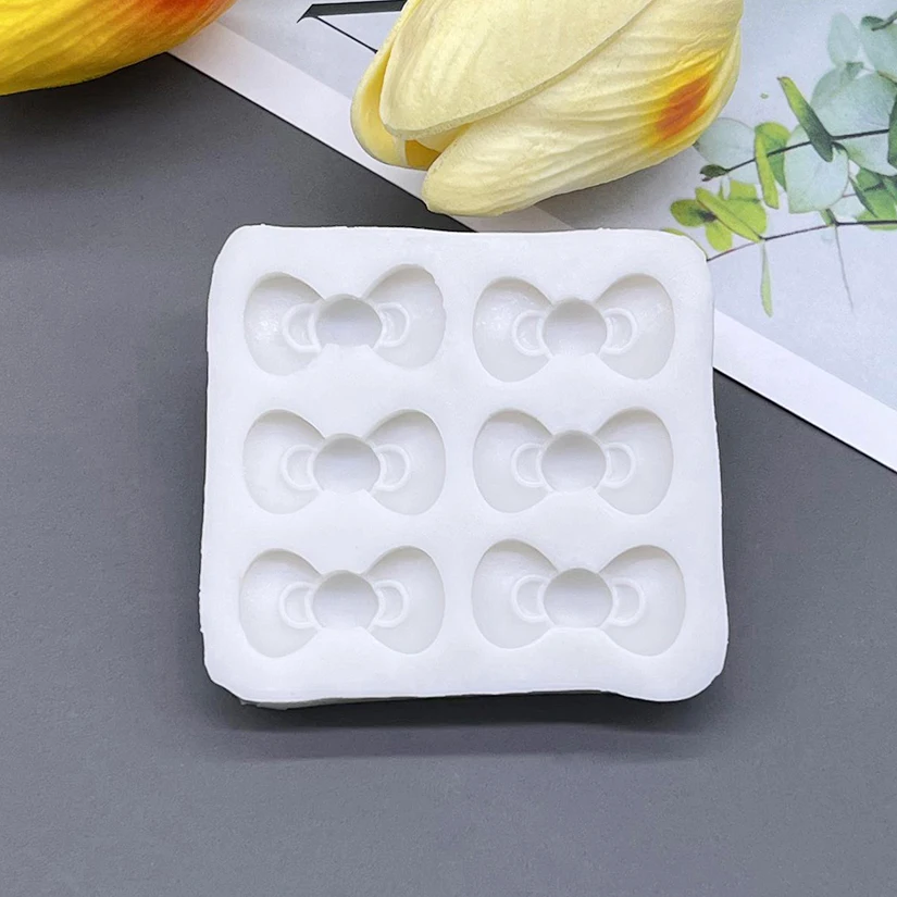 Bogen Silikonform Sugarcraft Cupcake Backform Harz Werkzeuge Schokolade Fondant Kuchen Dekorieren Werkzeuge – Detail 4