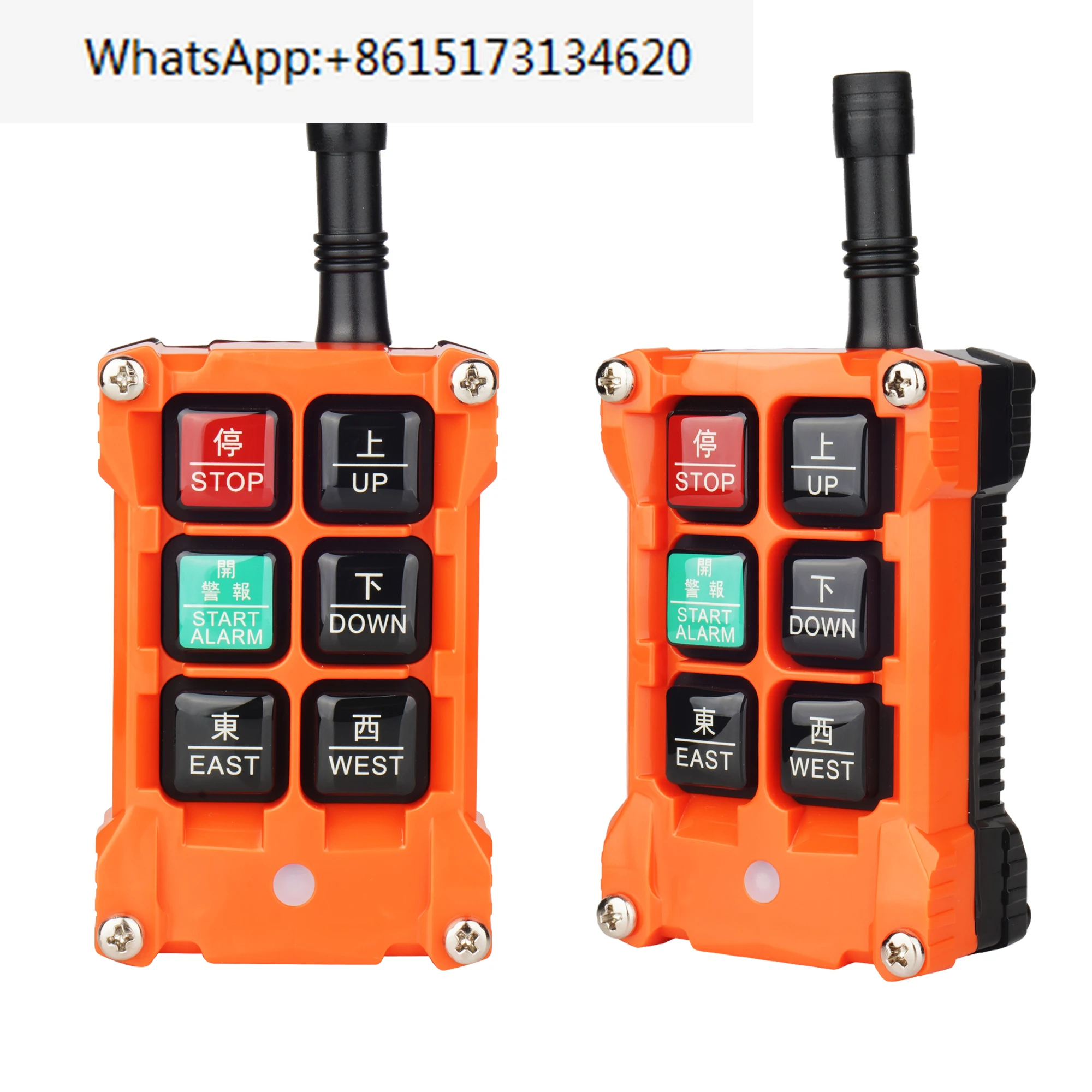 

F21-4S 4-button single speed factory hoist wireless industrial remote control Ip66 waterproof bridge crane truck