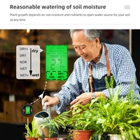 4 in 1 PH Soil Tester Portable Moisture Meter Humidity Thermometer Photometer Water Meter Garden Plants Hydroponics Analyze 3