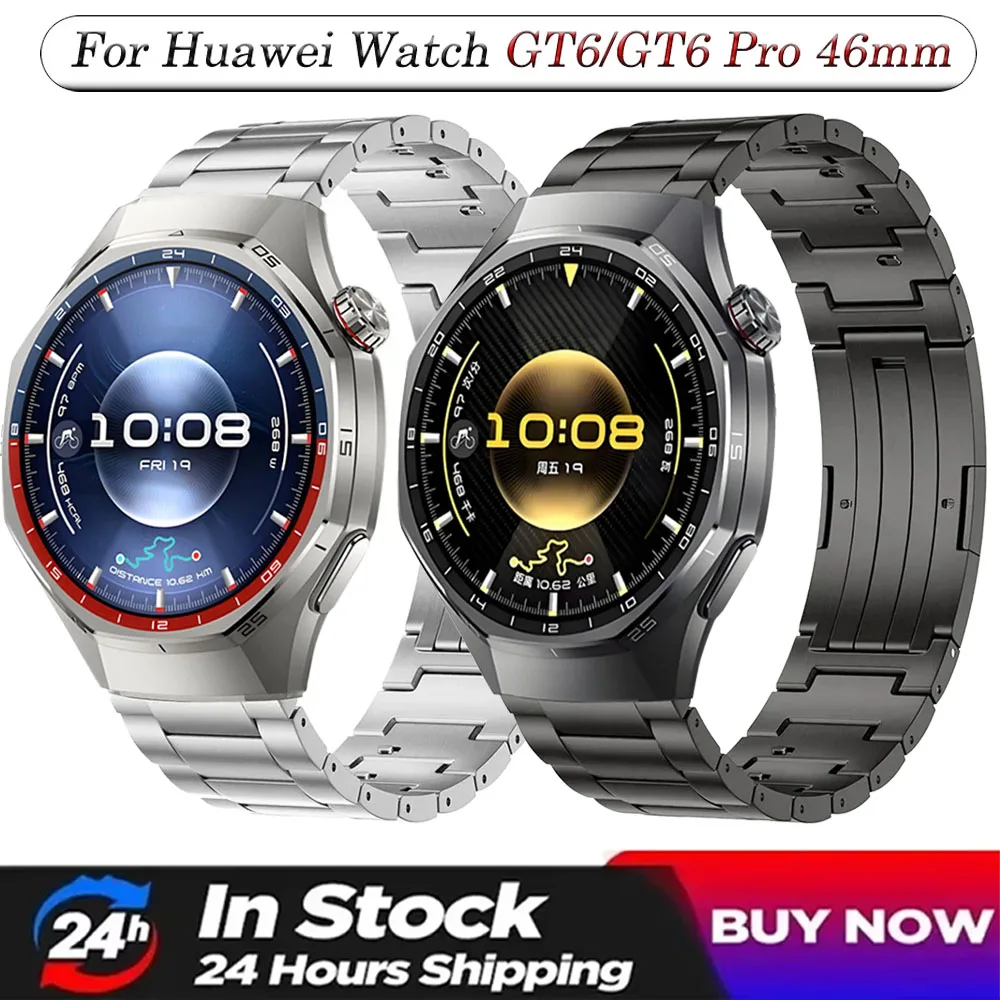 Lightweight 22mm Titanium Strap - High-End Replacement Wristband