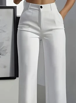 Ladies elegant fashionable casual outdoor sports slimming and versatile Japanese Korean European and American suit pants 1