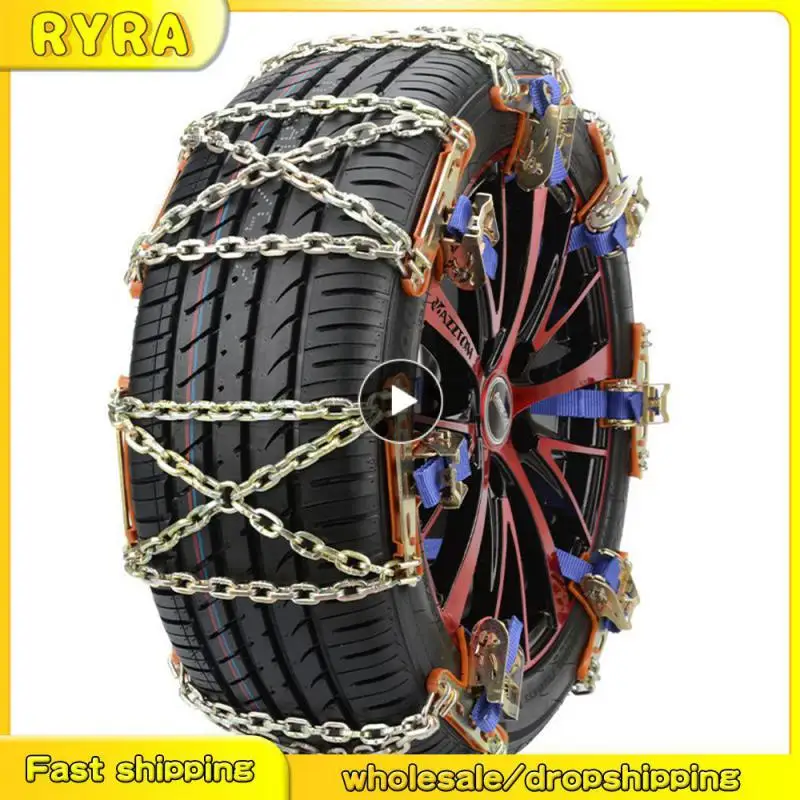 

New Snow Chain Urethane Set Wheel Ties Belts Car Tires Chains Winter Anti-slip Chain Anti Skid Plastic Snow Chains