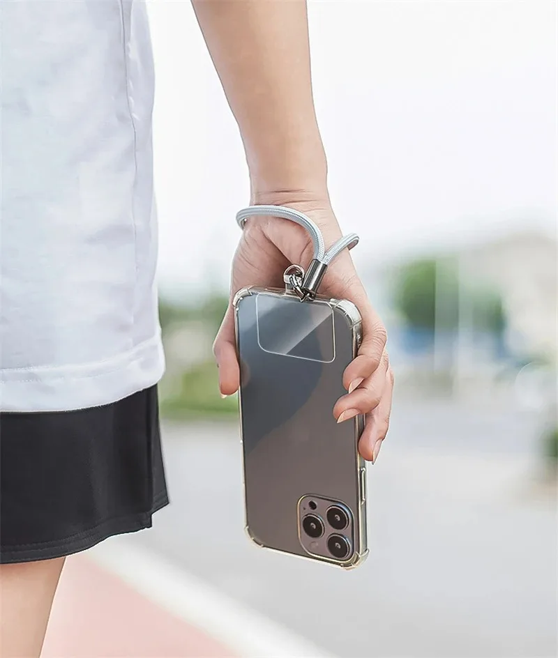 Universal 10pcs/5pcs Phone Anti-lost Lanyard Card Detachable Phone Charm Strap Hanging Cord Strap Patch Cell Phone Accessories 4