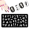 DISNEY Cartoon Cute Dog Nail Stamping Plates Big Ear Dog Nail Stamp Templates For Nail Designs #095 6