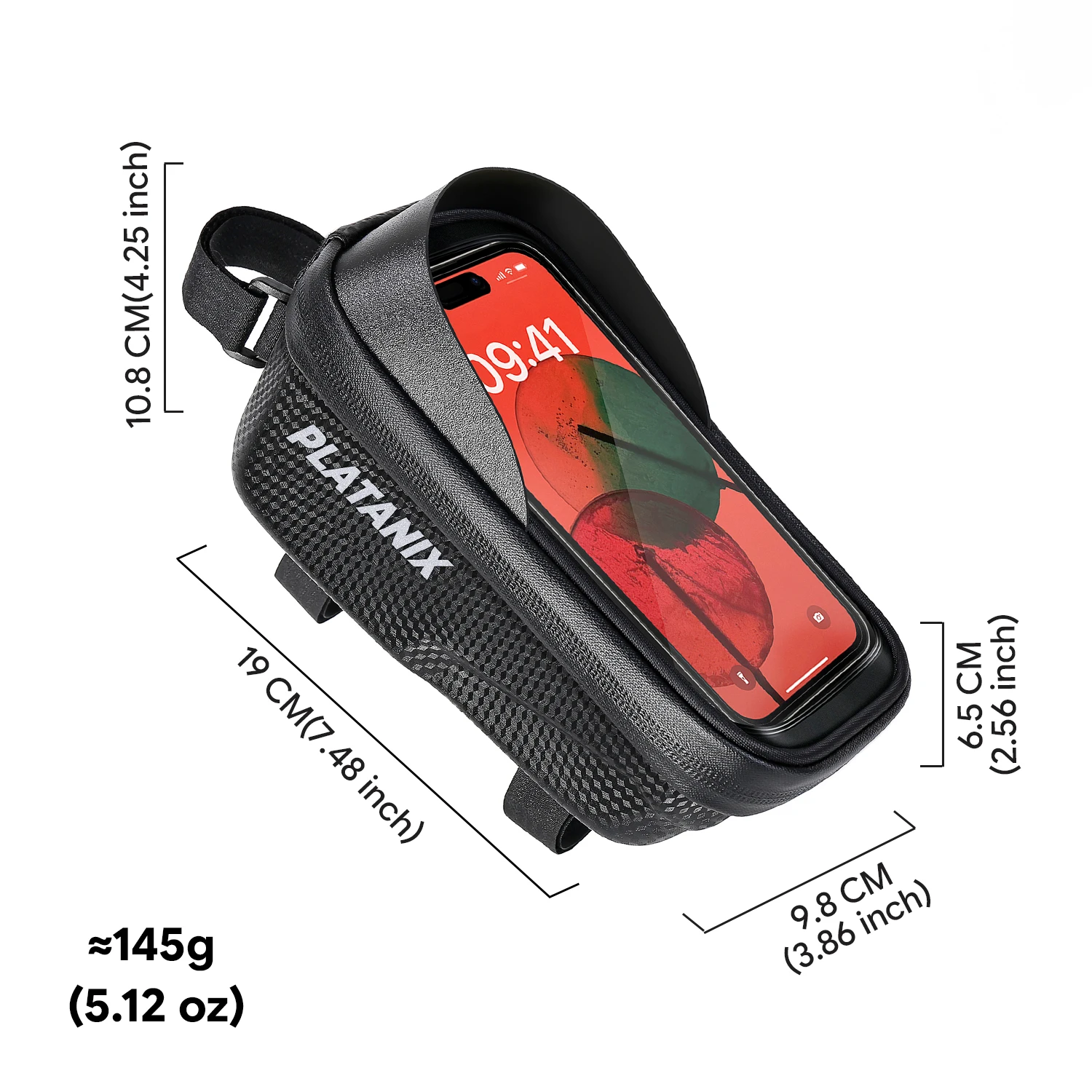 Hard Shell Bicycle Handlebar Bag 4