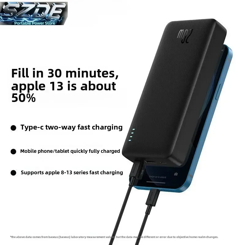SZDE 10000mAh 20000mAh 초슬림 보조배터리, 안정적인 모바일 전원 공급 장치, 스마트폰 및 디지털 기기용 안정적인 출력