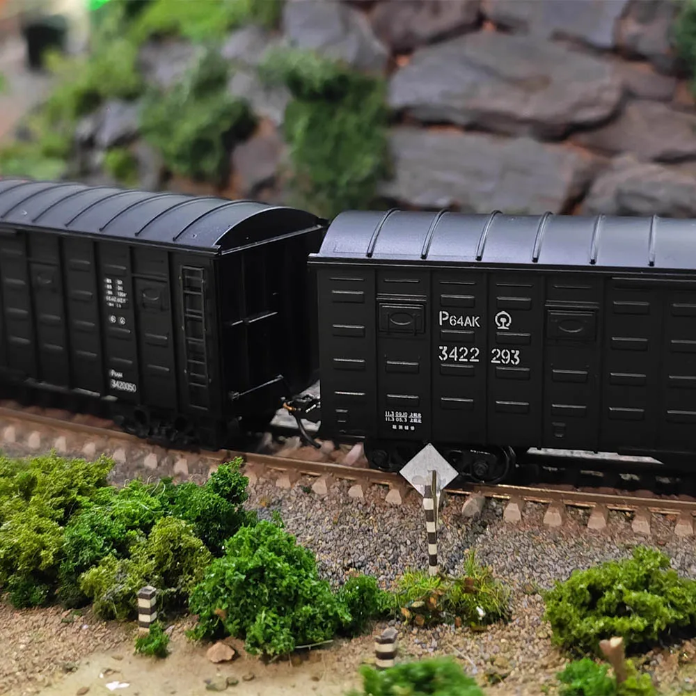 新品未使用40ftボックスカー　UP ウエザリング仕様　４両セット CMR Train Model P64AK Boxcar 4-section Set HO Scale 1:87
