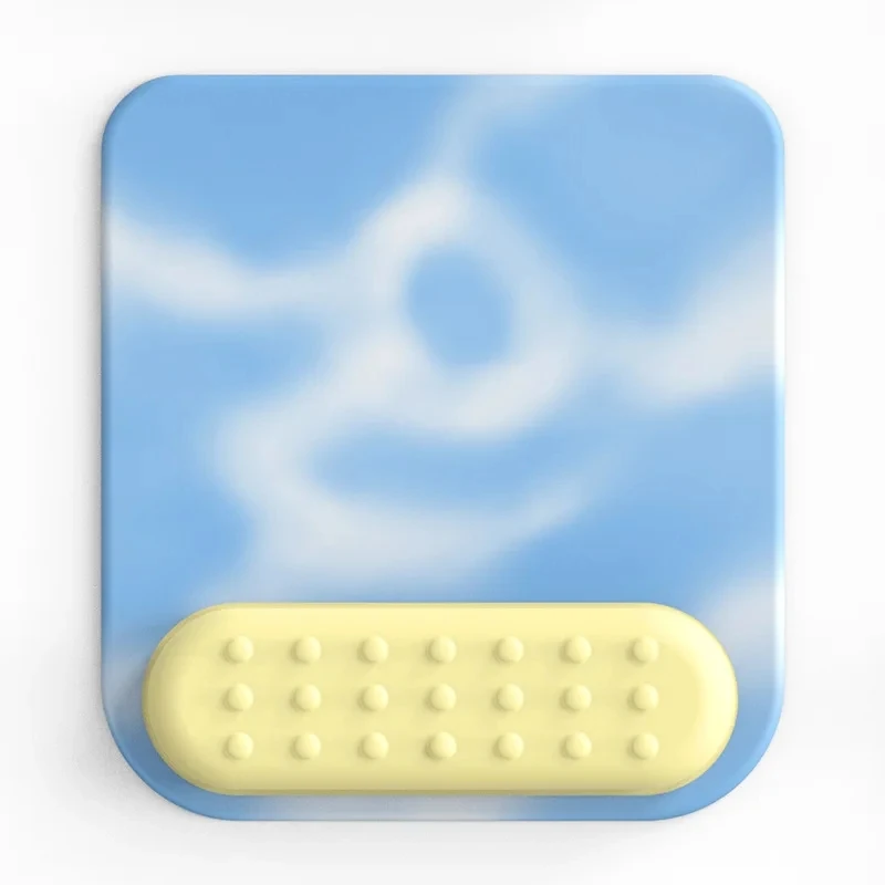 Ergonomic Mouse Pad with Wrist Support Pad with Wrist Rest PC Computer Mouse Pad For Laptop Mousepad With Non-Slip Rubber Base